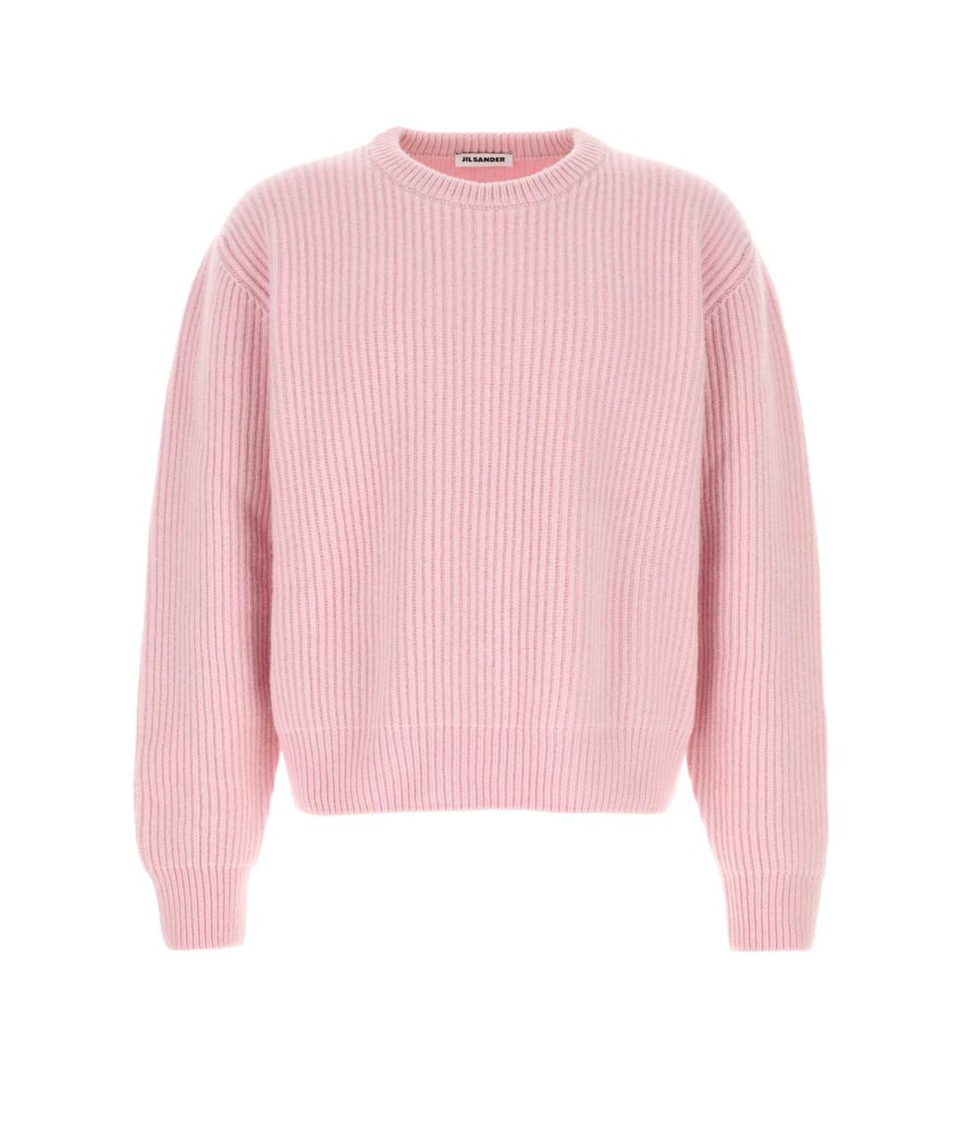 JIL SANDER Розовый шерстяной джемпер / свитер, фото 1
