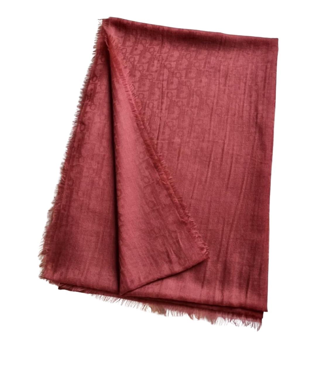 CHRISTIAN DIOR Красный шарф, фото 1