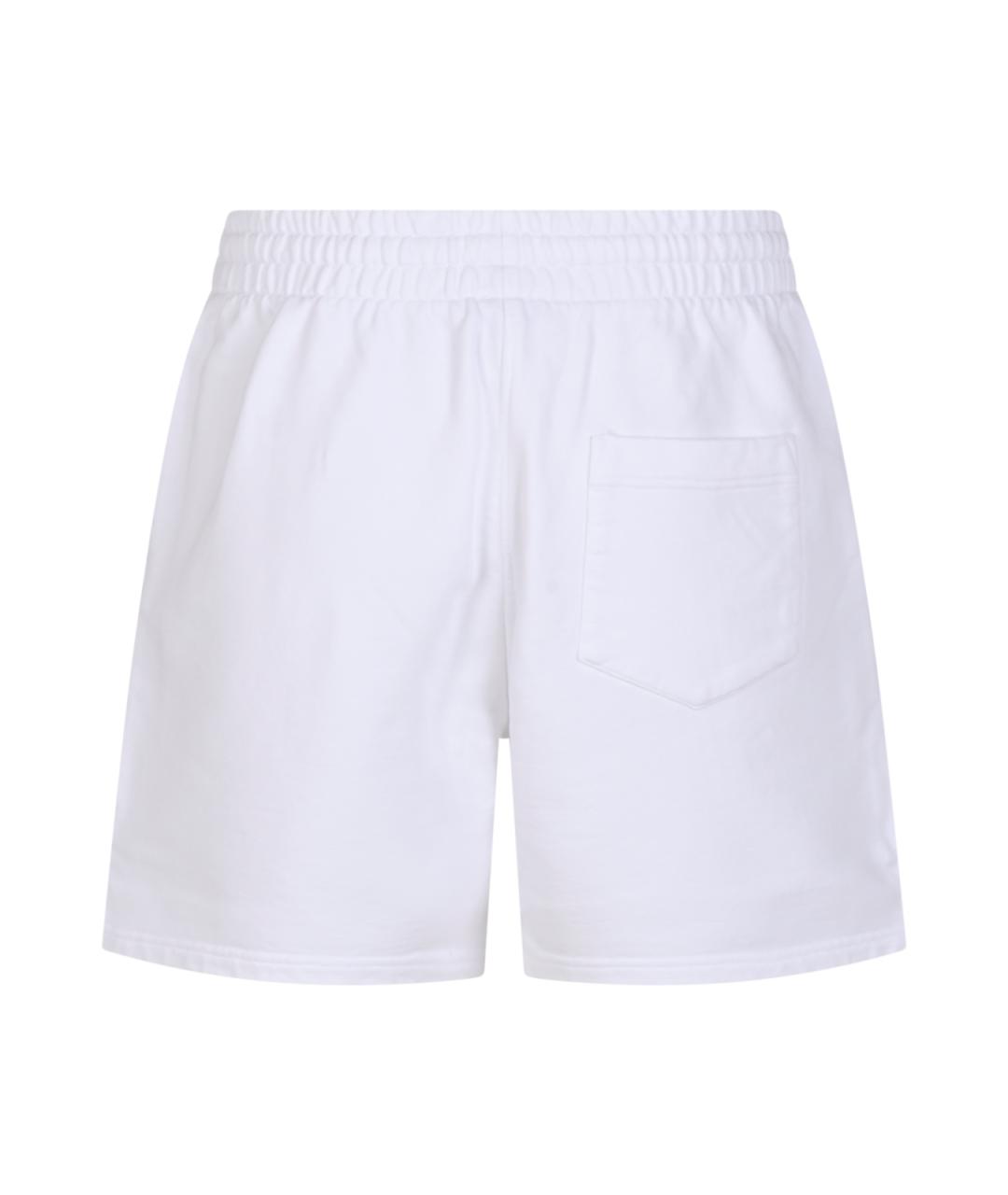 CASABLANCA Белые хлопковые шорты, фото 3