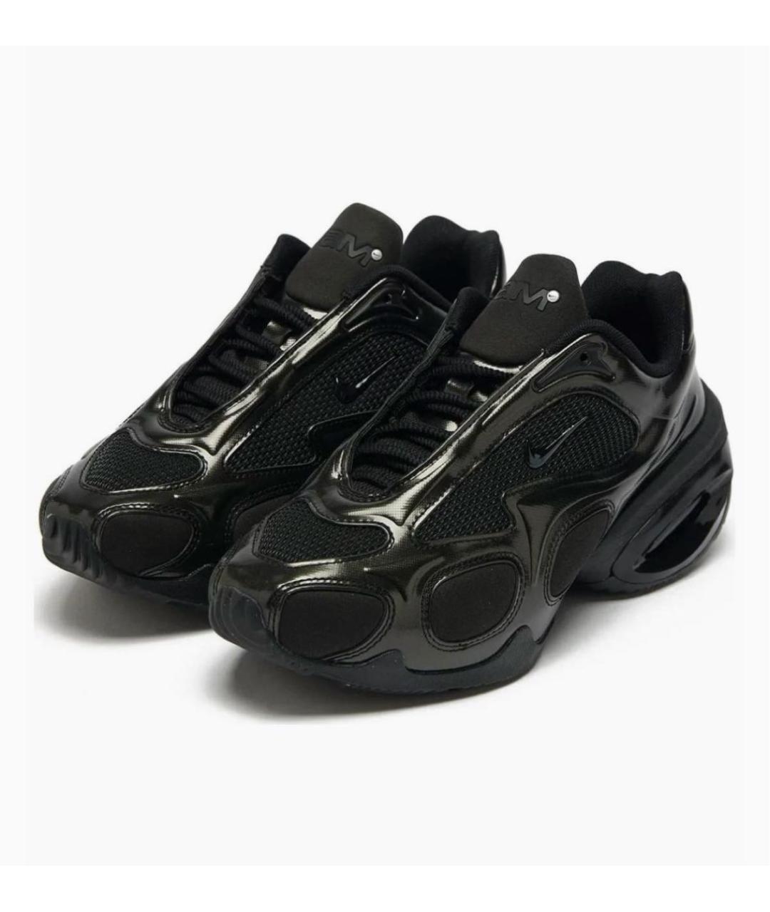 NIKE Черные кроссовки из лакированной кожи, фото 3