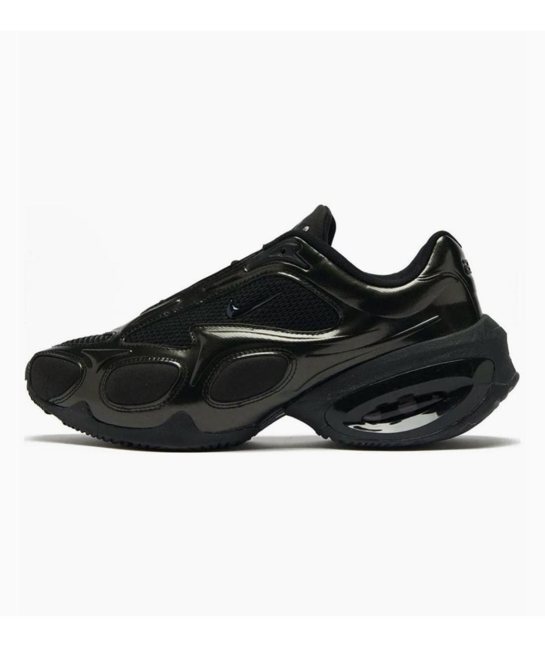 NIKE Черные кроссовки из лакированной кожи, фото 2