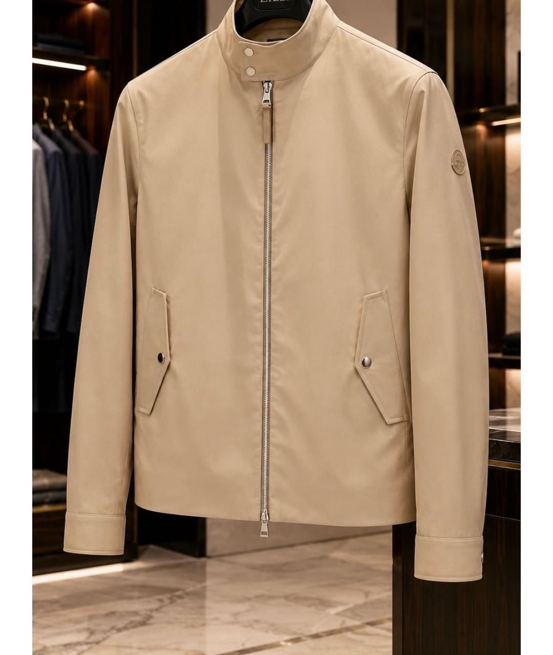 MONCLER Бежевая куртка, фото 6