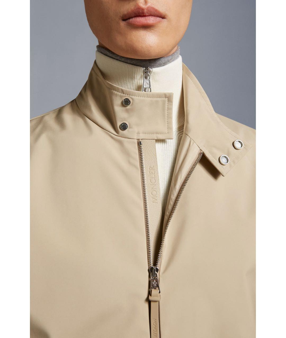 MONCLER Бежевая куртка, фото 3