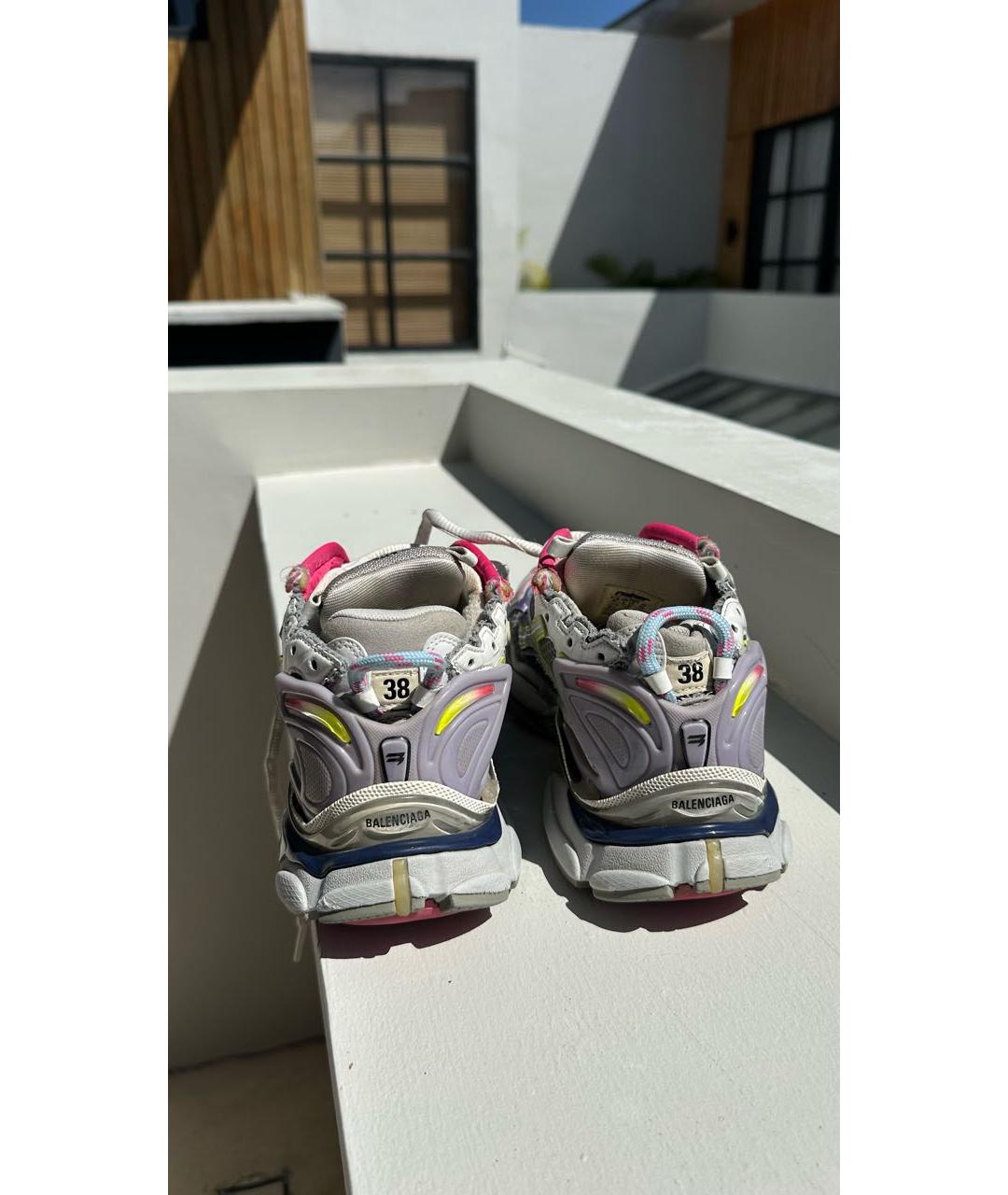 BALENCIAGA Мульти синтетические кроссовки, фото 4
