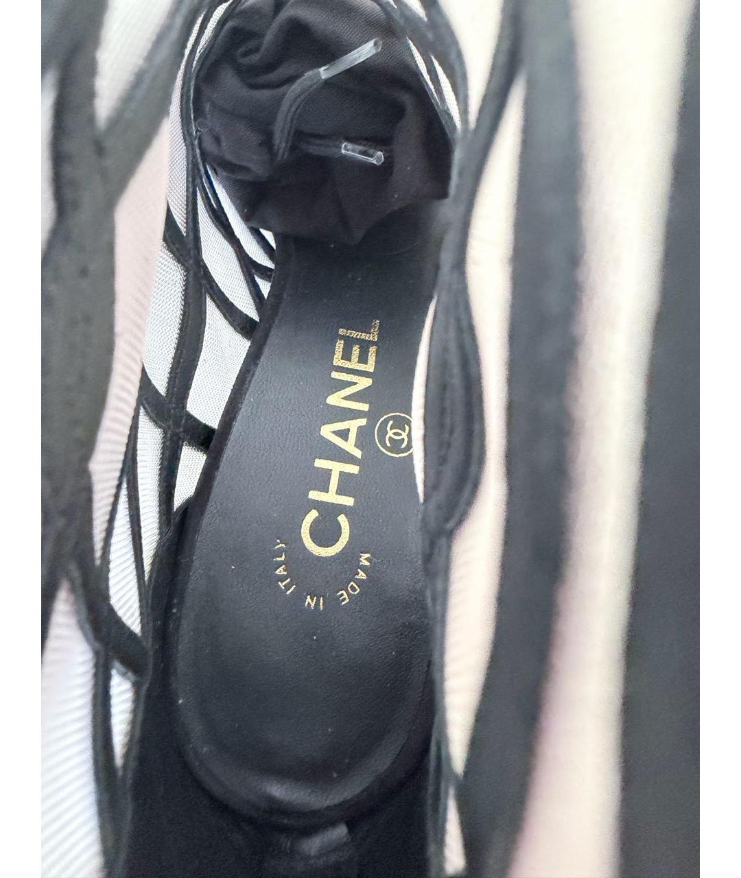 CHANEL Черные ботильоны, фото 5