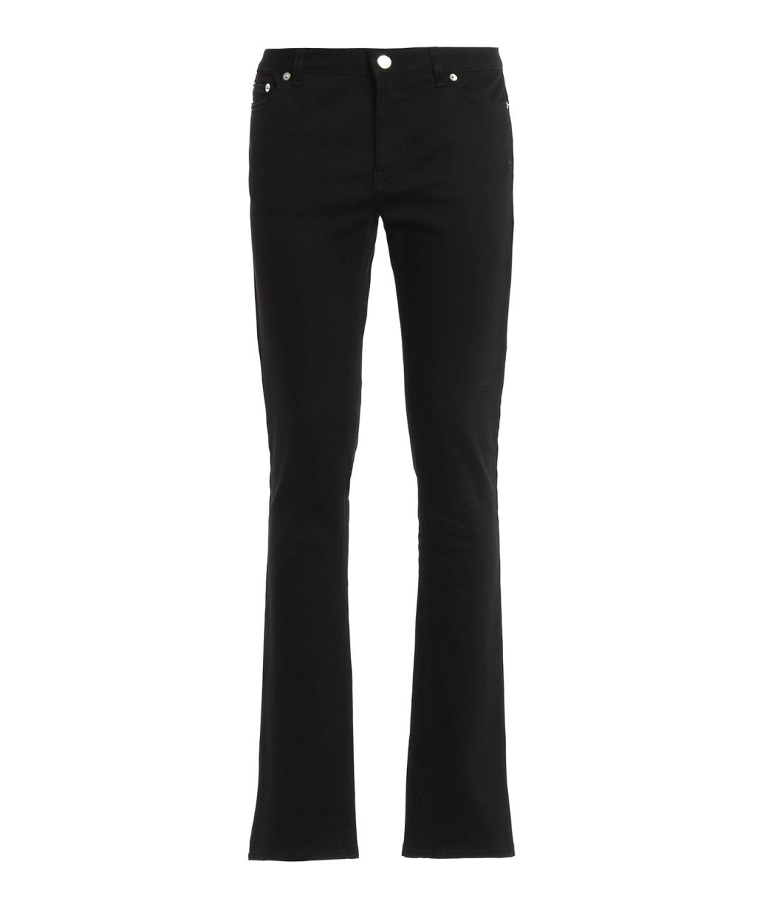GIVENCHY Черные хлопковые брюки узкие, фото 1