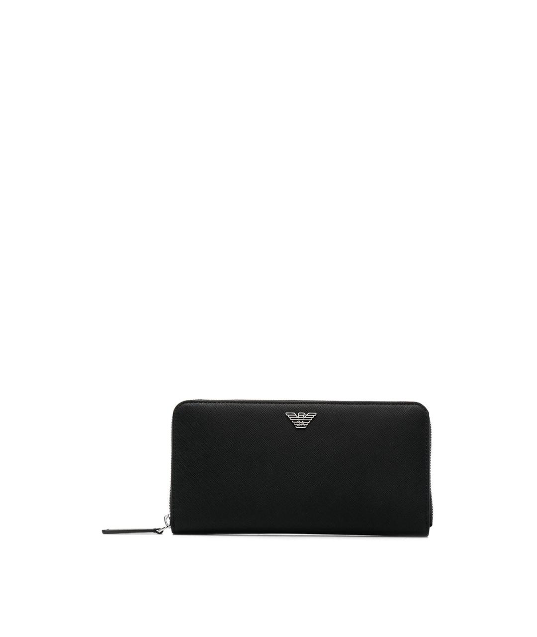 EMPORIO ARMANI Черный кошелек, фото 1