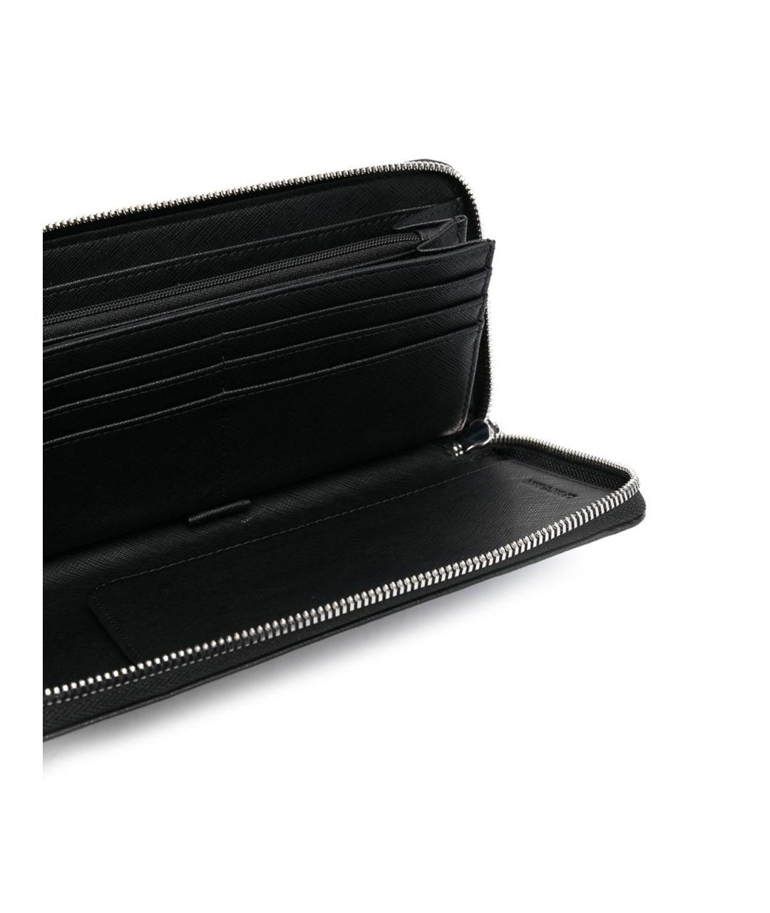 EMPORIO ARMANI Черный кошелек, фото 3