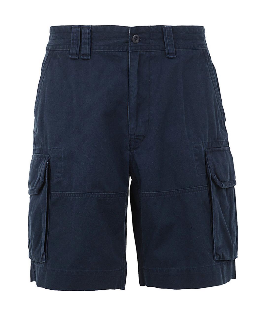 POLO RALPH LAUREN Синие хлопковые шорты, фото 1