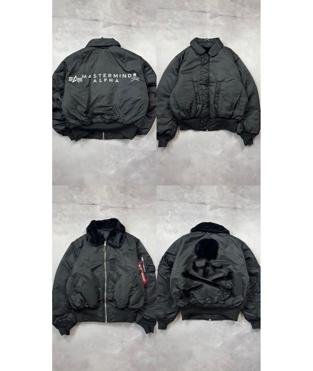 MASTERMIND WORLD Черная куртка, фото 3