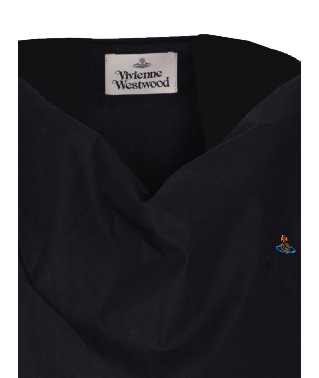 VIVIENNE WESTWOOD Черная майка, фото 4