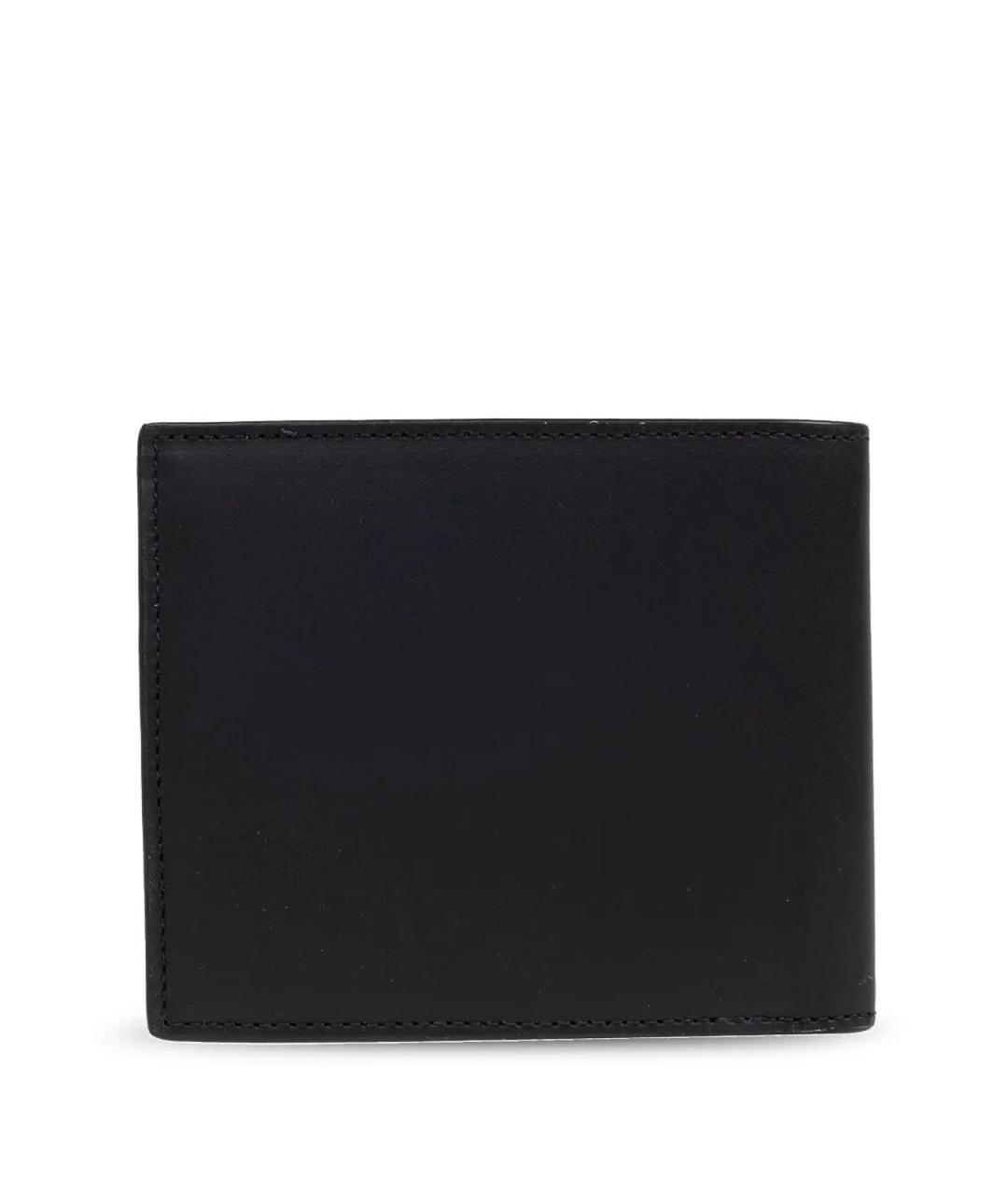 PAUL SMITH Черный кожаный кошелек, фото 5