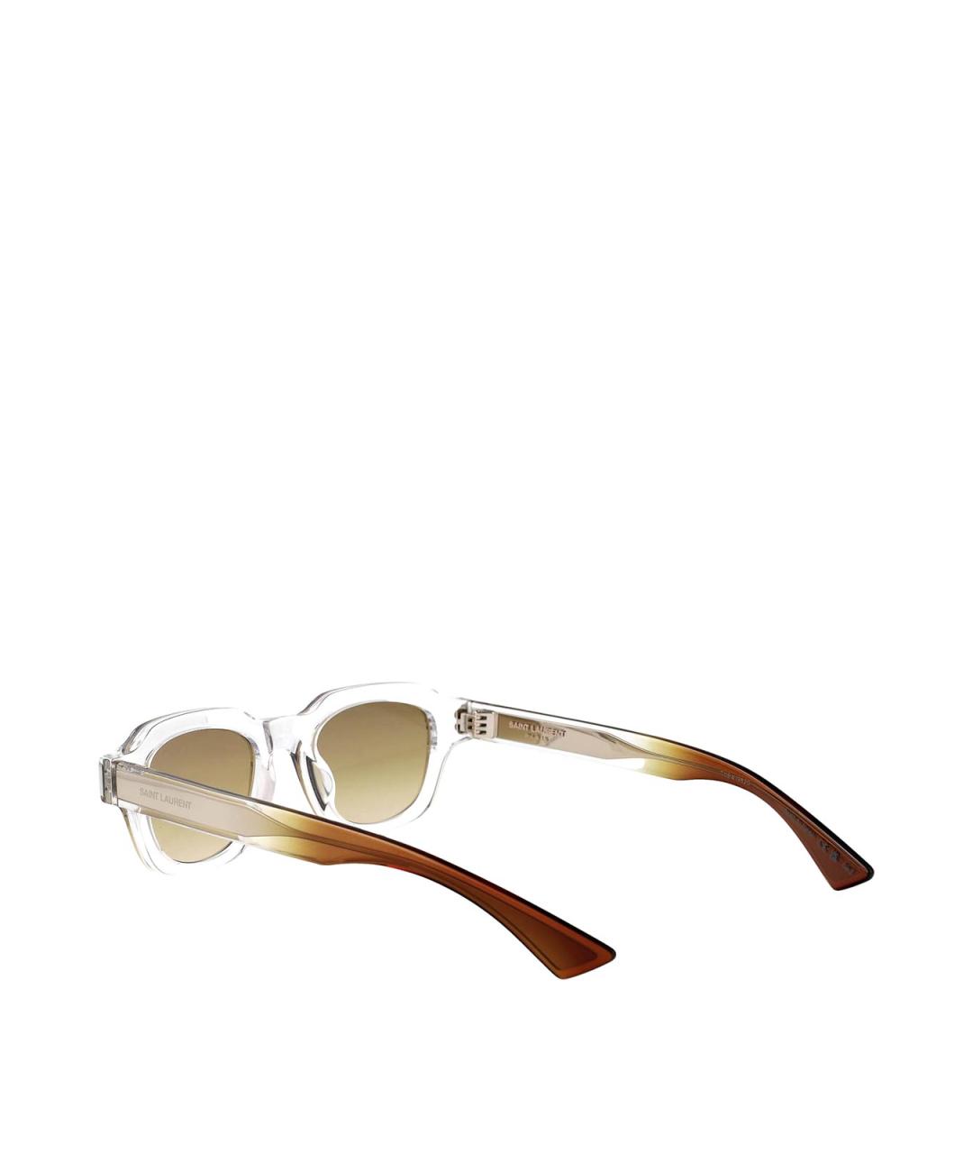 SAINT LAURENT Мульти пластиковые солнцезащитные очки, фото 4