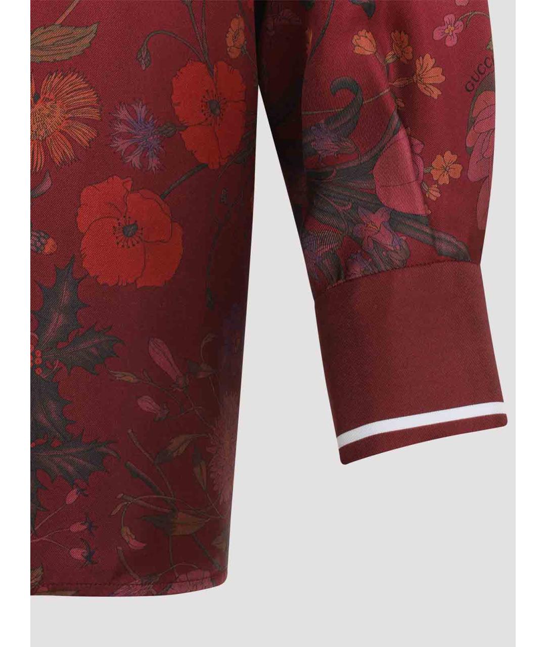GUCCI Мульти шелковая блузы, фото 3