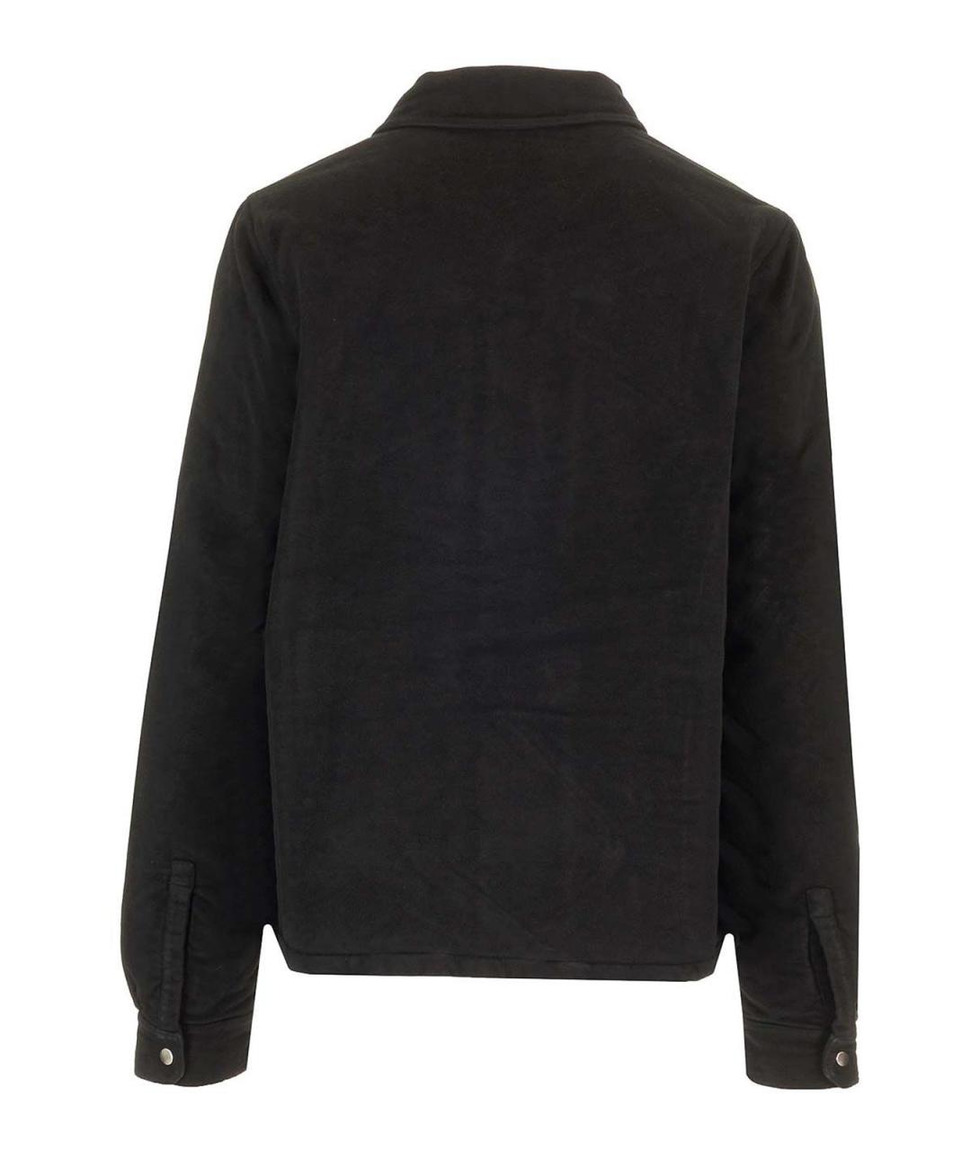 RICK OWENS DRKSHDW Черная хлопковая куртка, фото 2