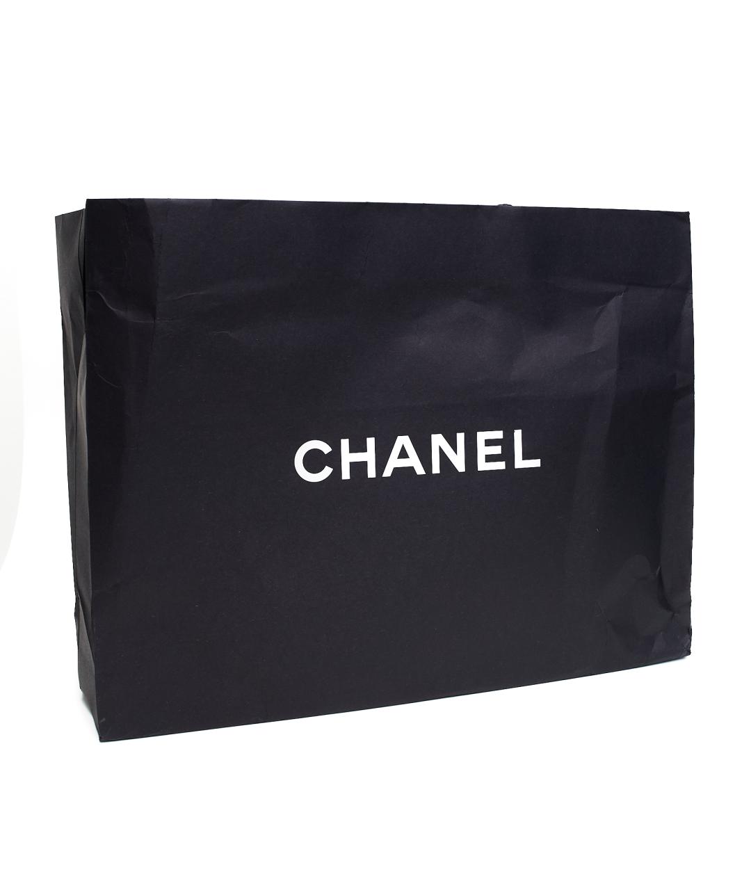 CHANEL Черные кожаные лоферы, фото 8