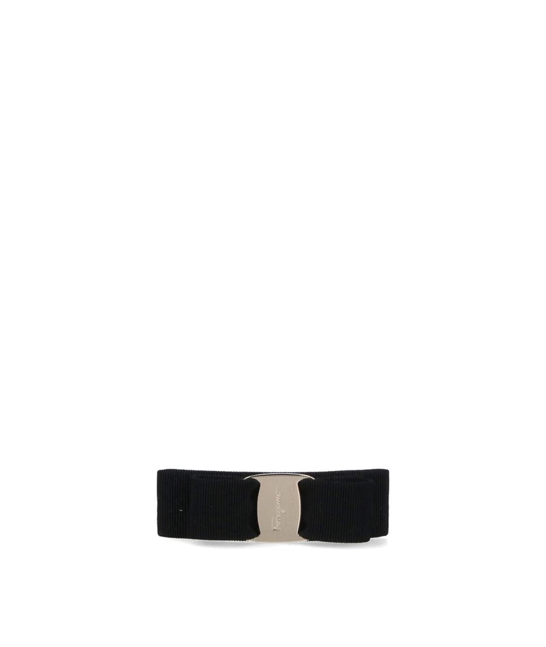 FERRAGAMO Черная заколка, фото 1