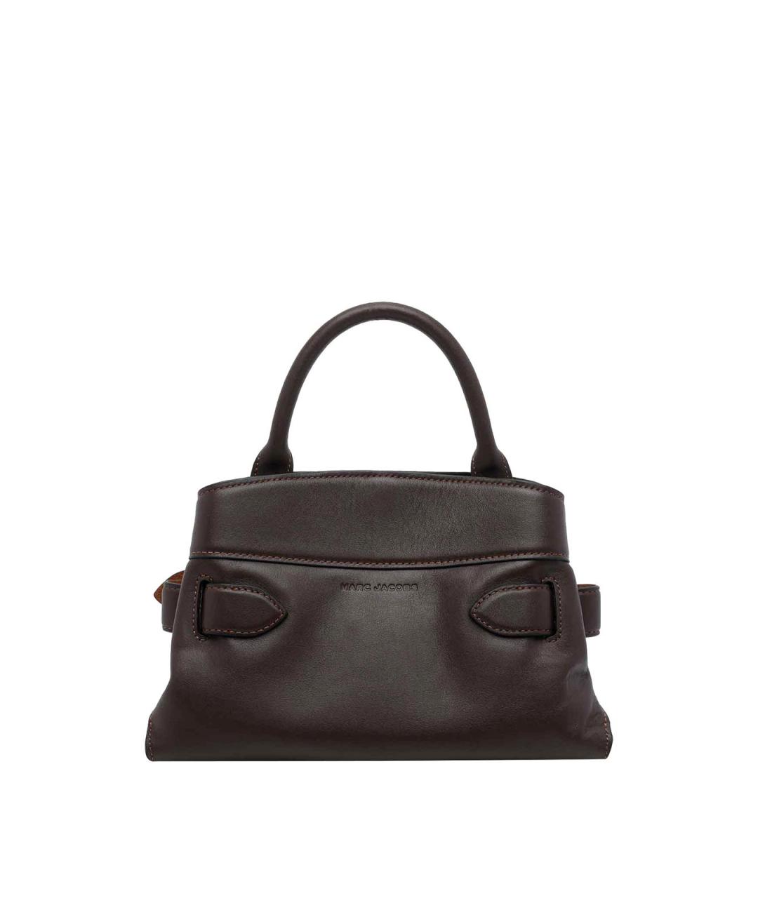 MARC JACOBS Коричневая кожаная сумка тоут, фото 3
