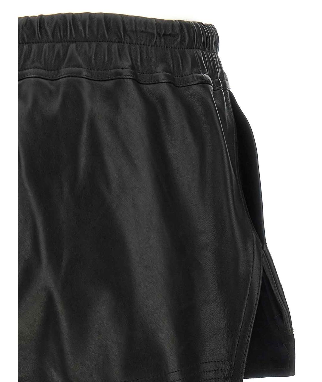 RICK OWENS Черные шорты, фото 4