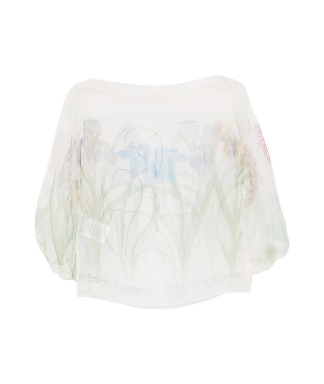 ALBERTA FERRETTI Мульти шелковая рубашка, фото 1