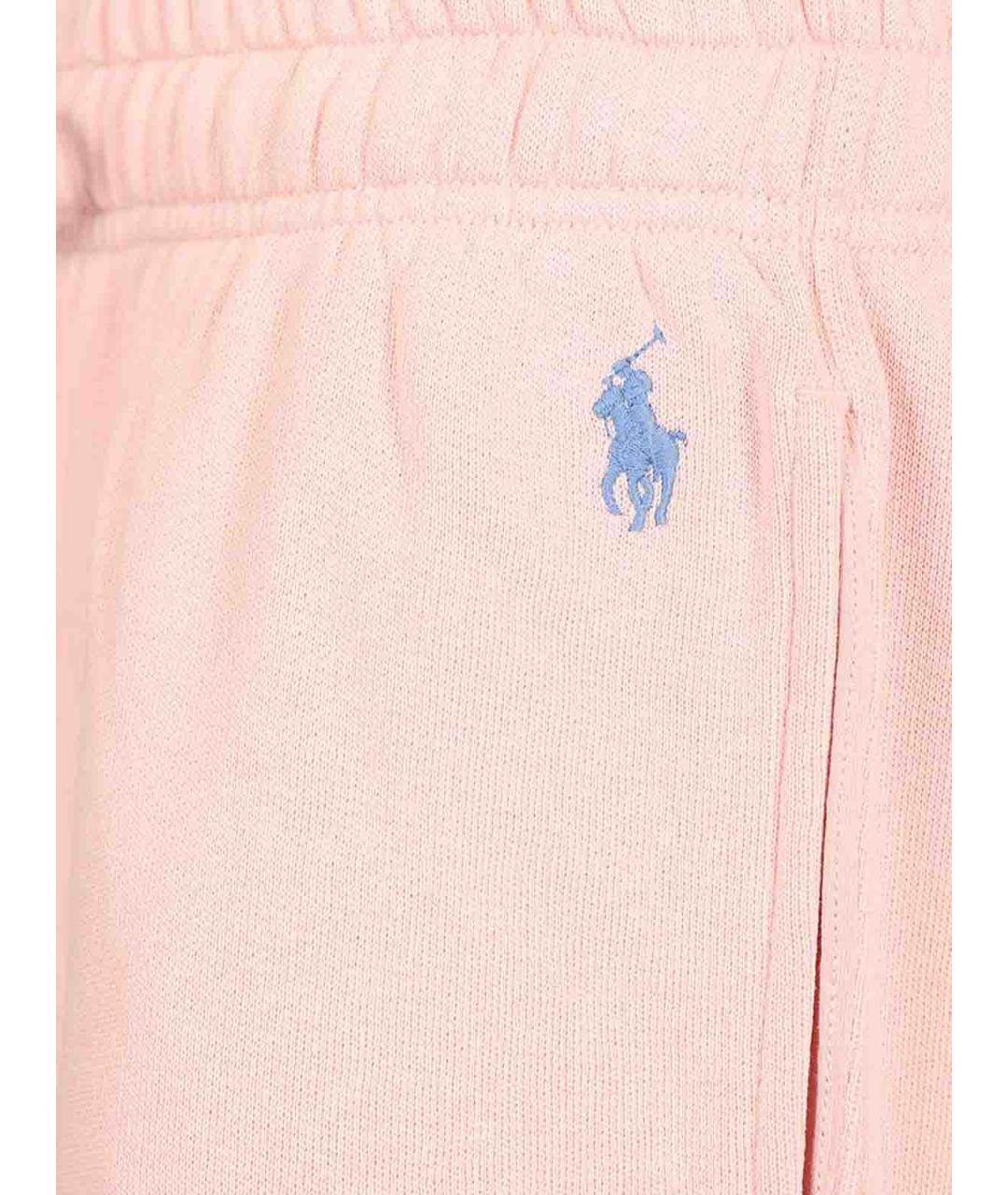 POLO RALPH LAUREN Розовые хлопковые спортивные брюки и шорты, фото 5
