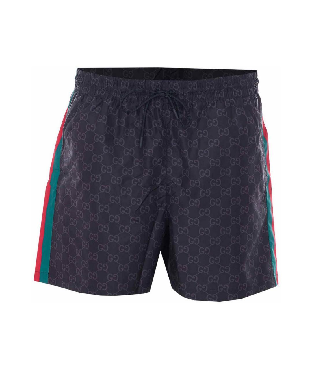 GUCCI Черные полиэстеровые плавки, фото 1