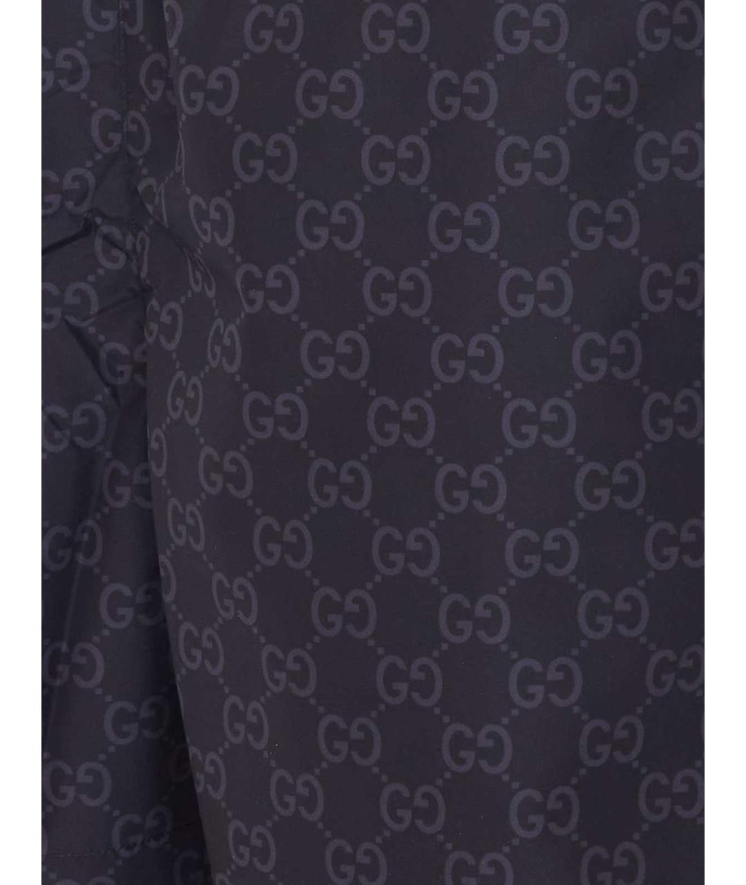 GUCCI Черные полиэстеровые плавки, фото 3