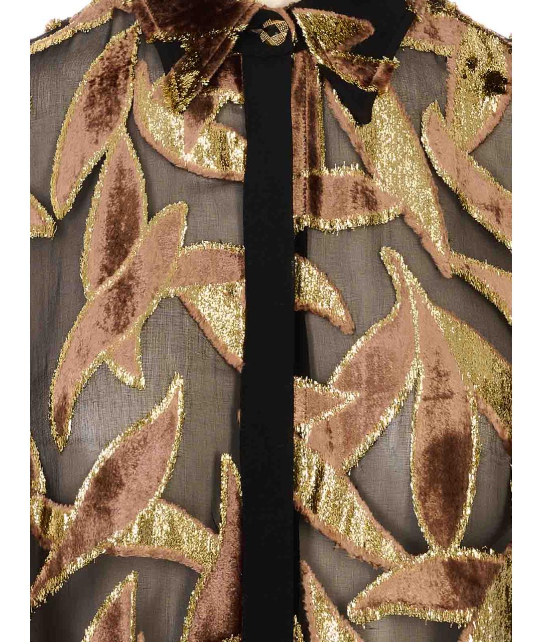 ROBERTO CAVALLI Мульти шелковая рубашка, фото 3