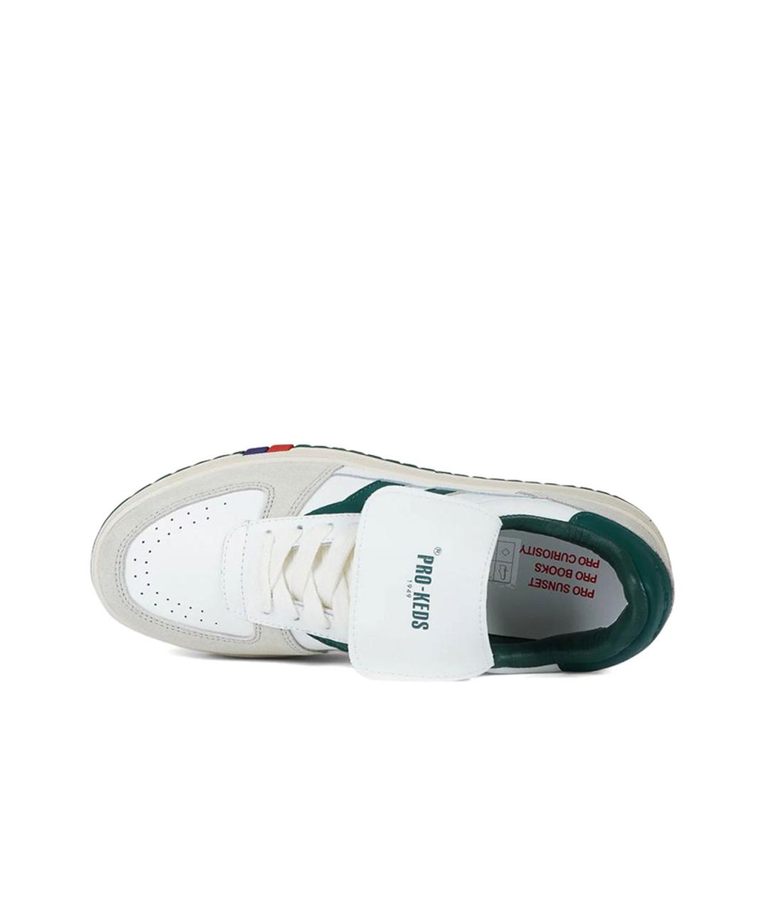 PRO-KEDS Белые кожаные низкие кроссовки / кеды, фото 2