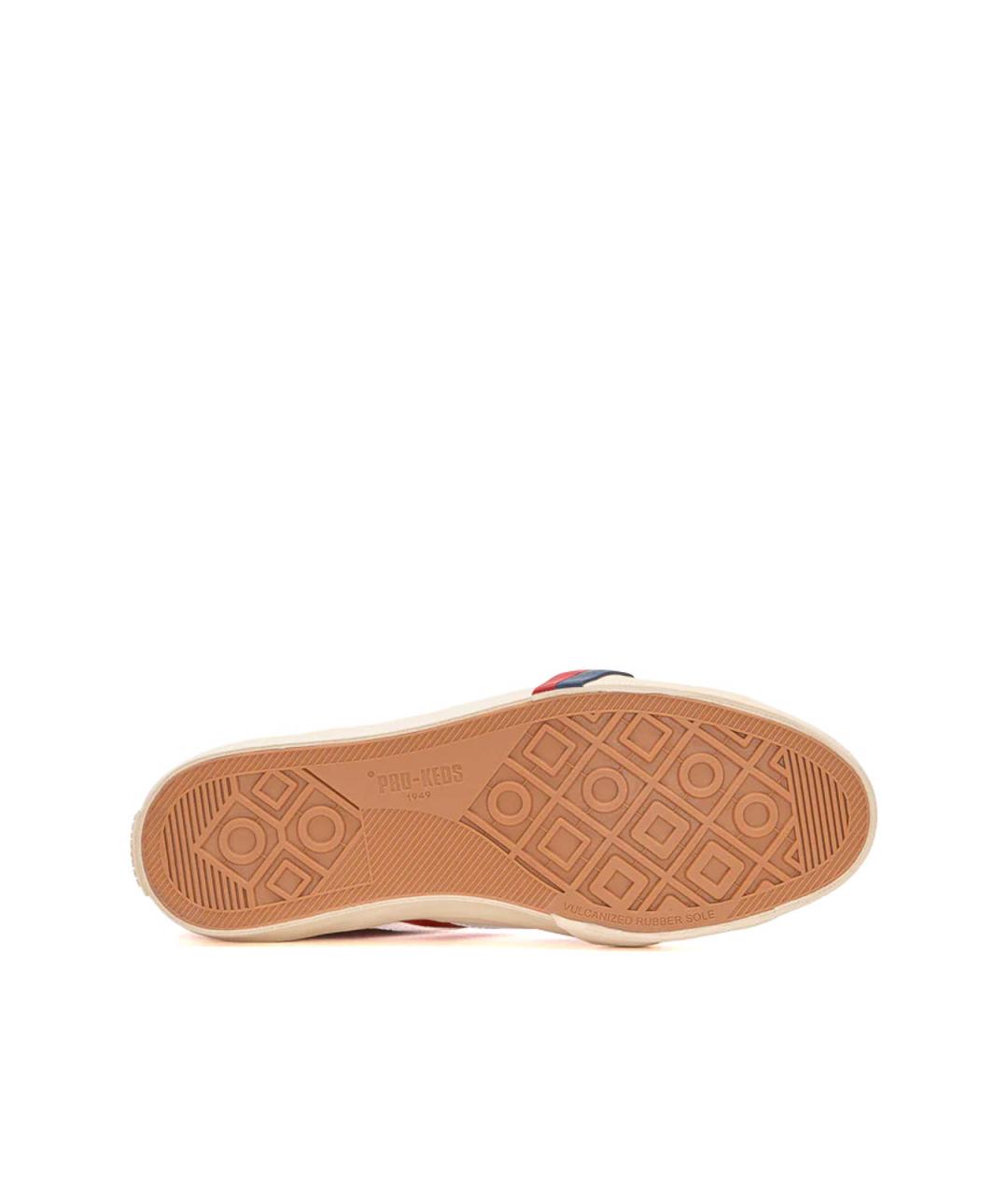 PRO-KEDS Красные замшевые низкие кроссовки / кеды, фото 4
