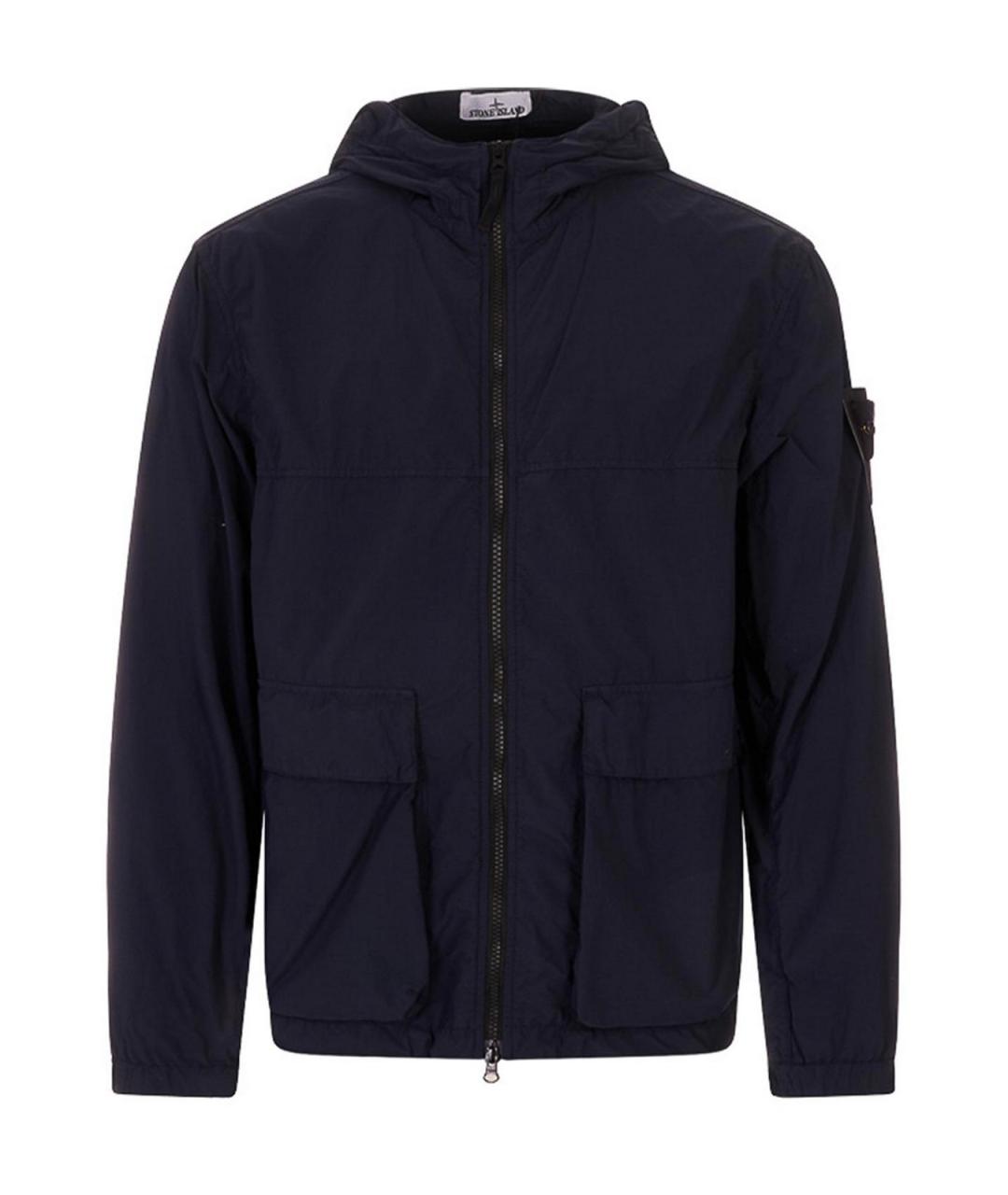 STONE ISLAND Синяя полиамидовая парка, фото 1
