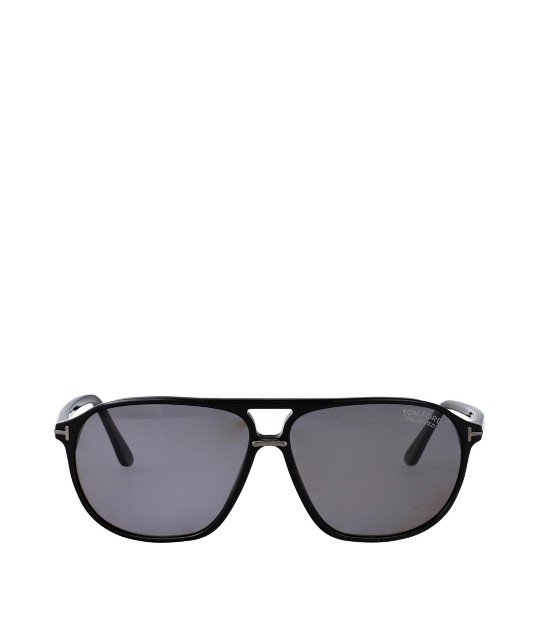 TOM FORD Черные солнцезащитные очки, фото 1