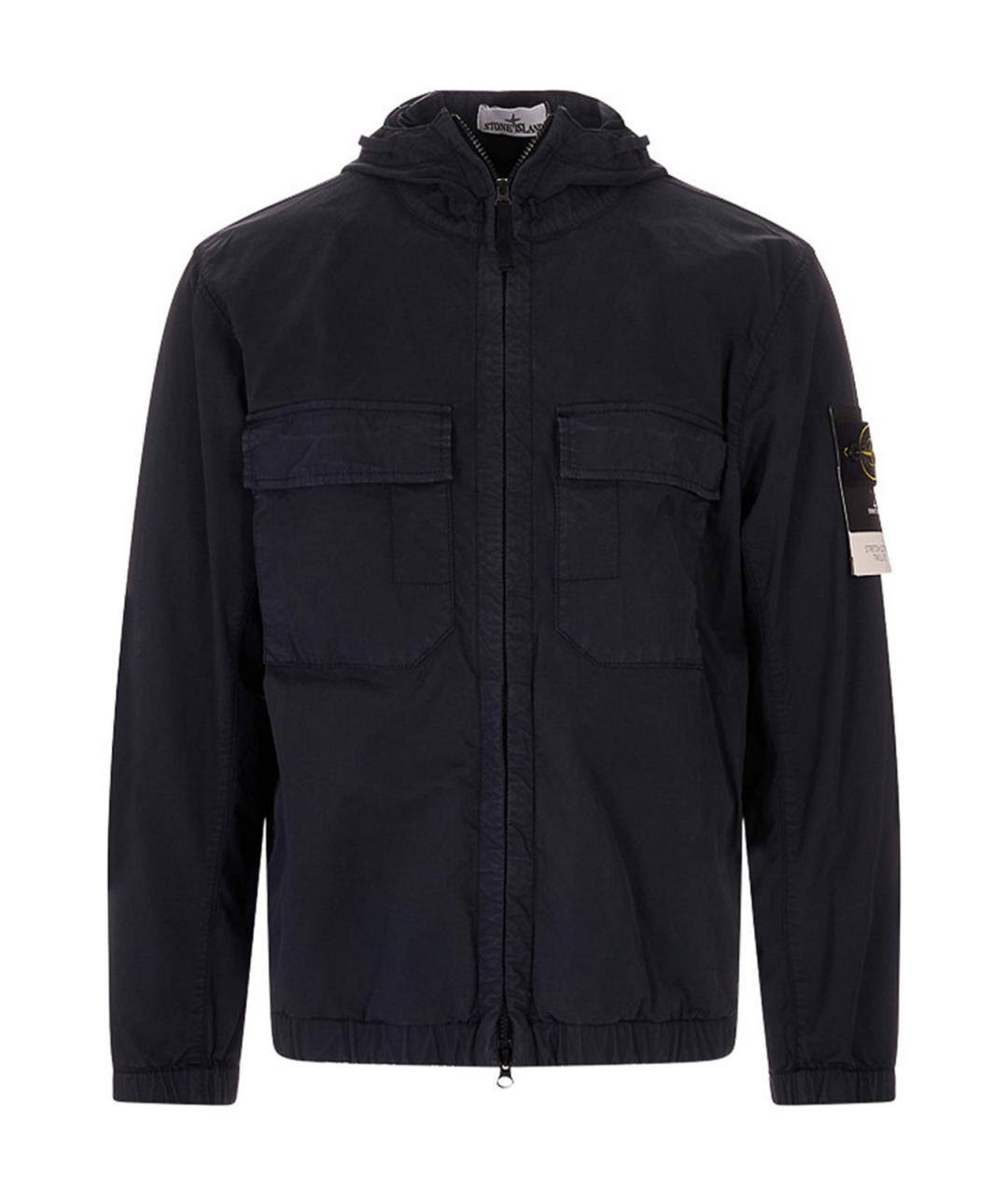 STONE ISLAND Синяя хлопковая куртка, фото 1