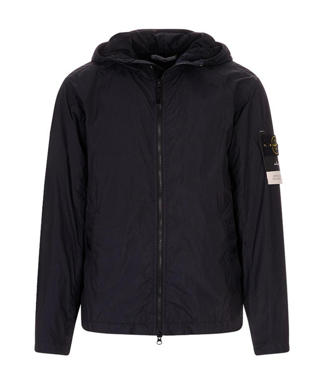 STONE ISLAND Синяя полиэстеровая куртка, фото 1