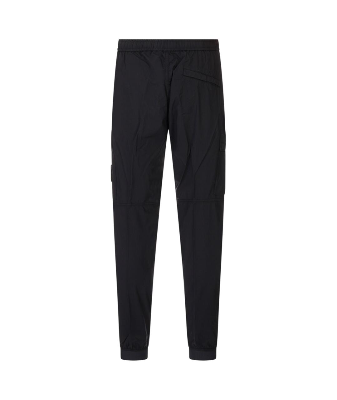 STONE ISLAND Синие хлопковые повседневные брюки, фото 2