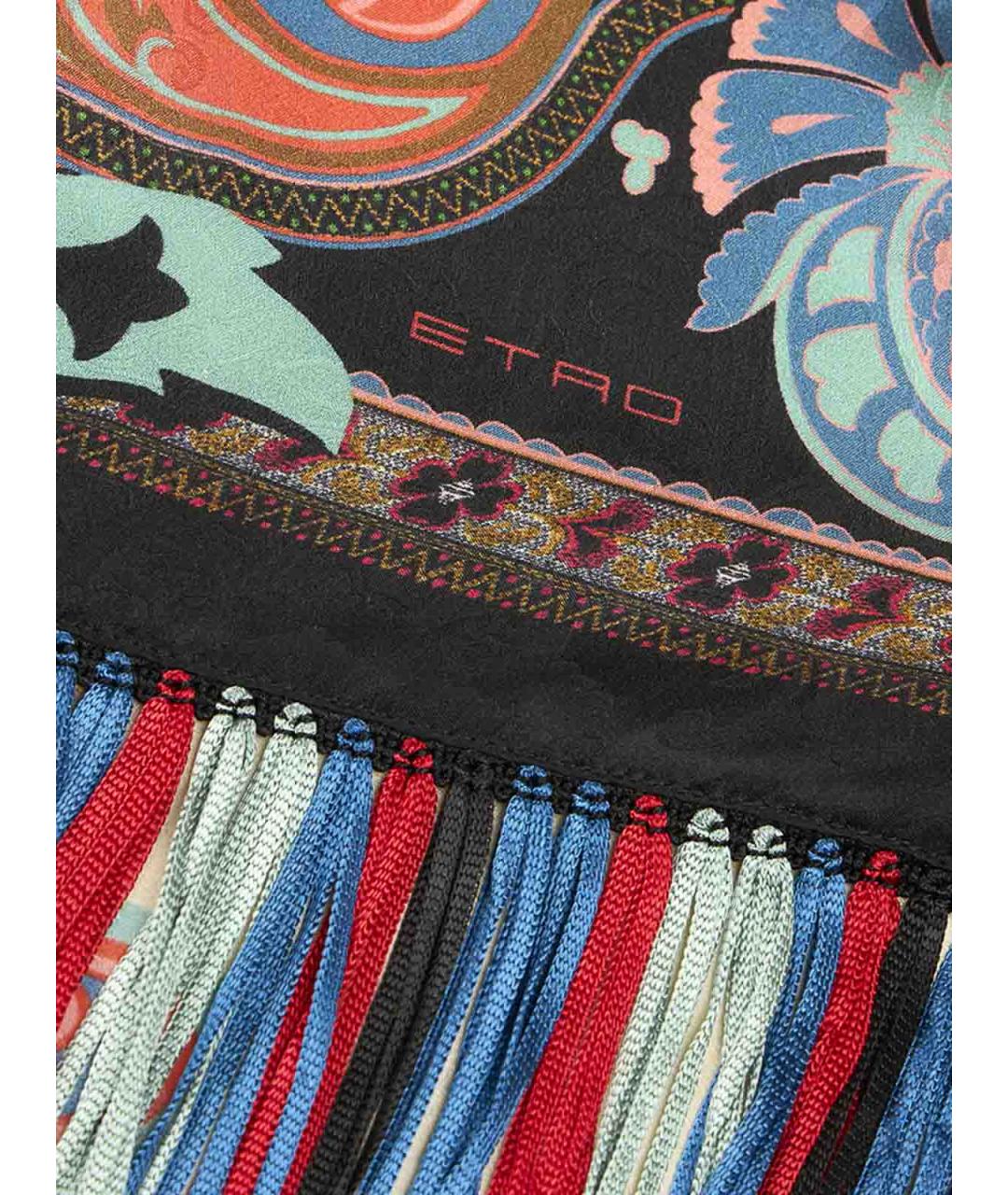 ETRO Мульти шелковый шарф, фото 3