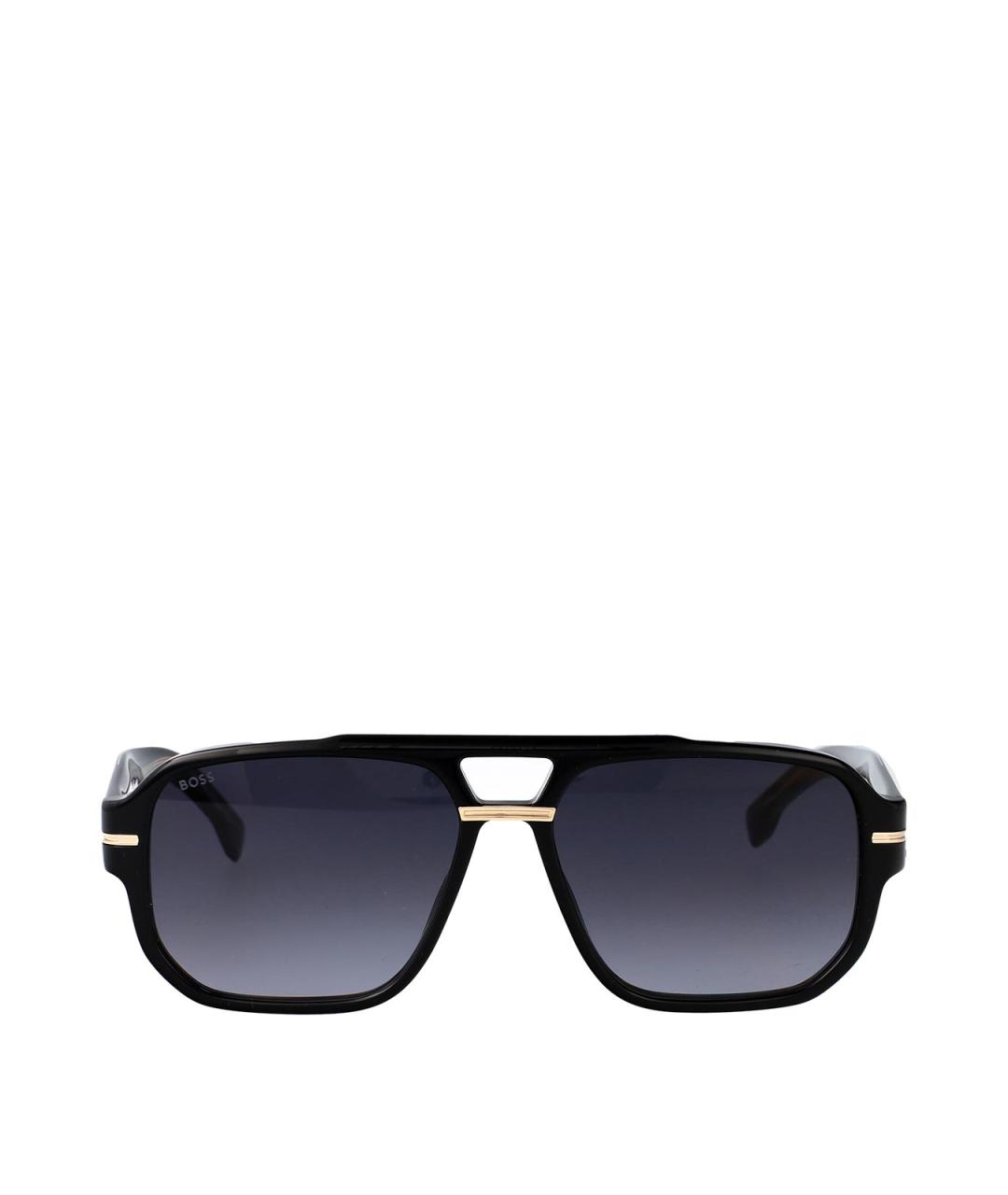 HUGO BOSS Черные солнцезащитные очки, фото 1