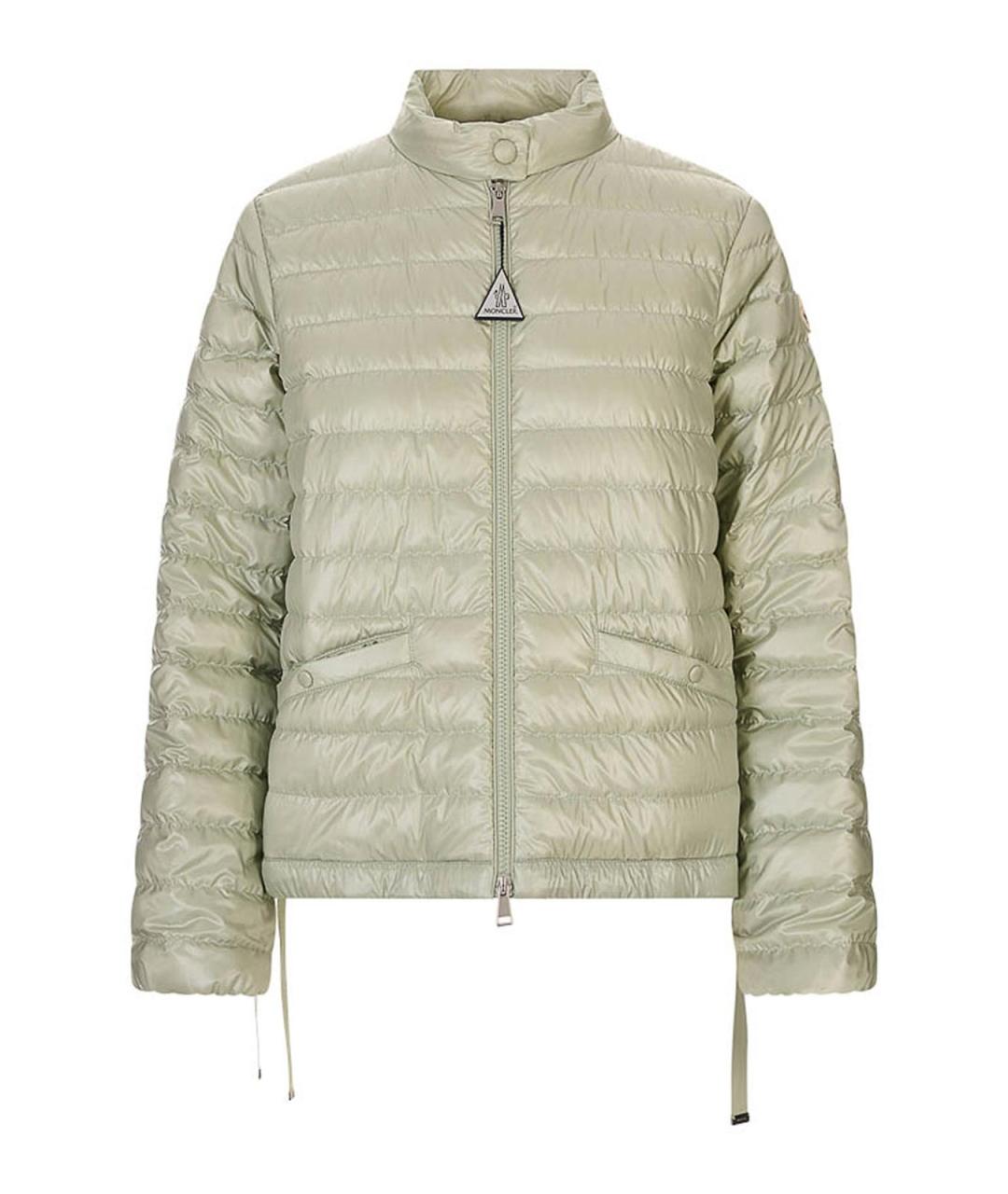 MONCLER Зеленый пуховик, фото 1