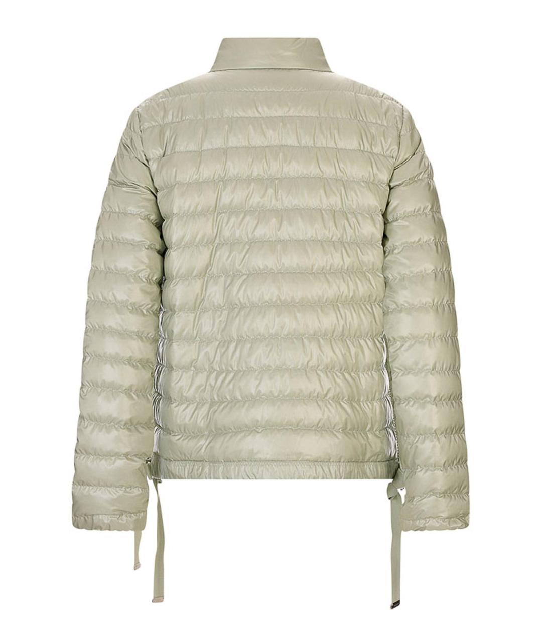 MONCLER Зеленый пуховик, фото 2