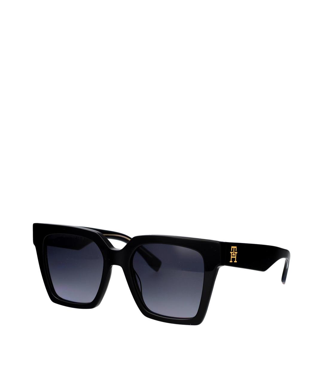 TOMMY HILFIGER Черные солнцезащитные очки, фото 2