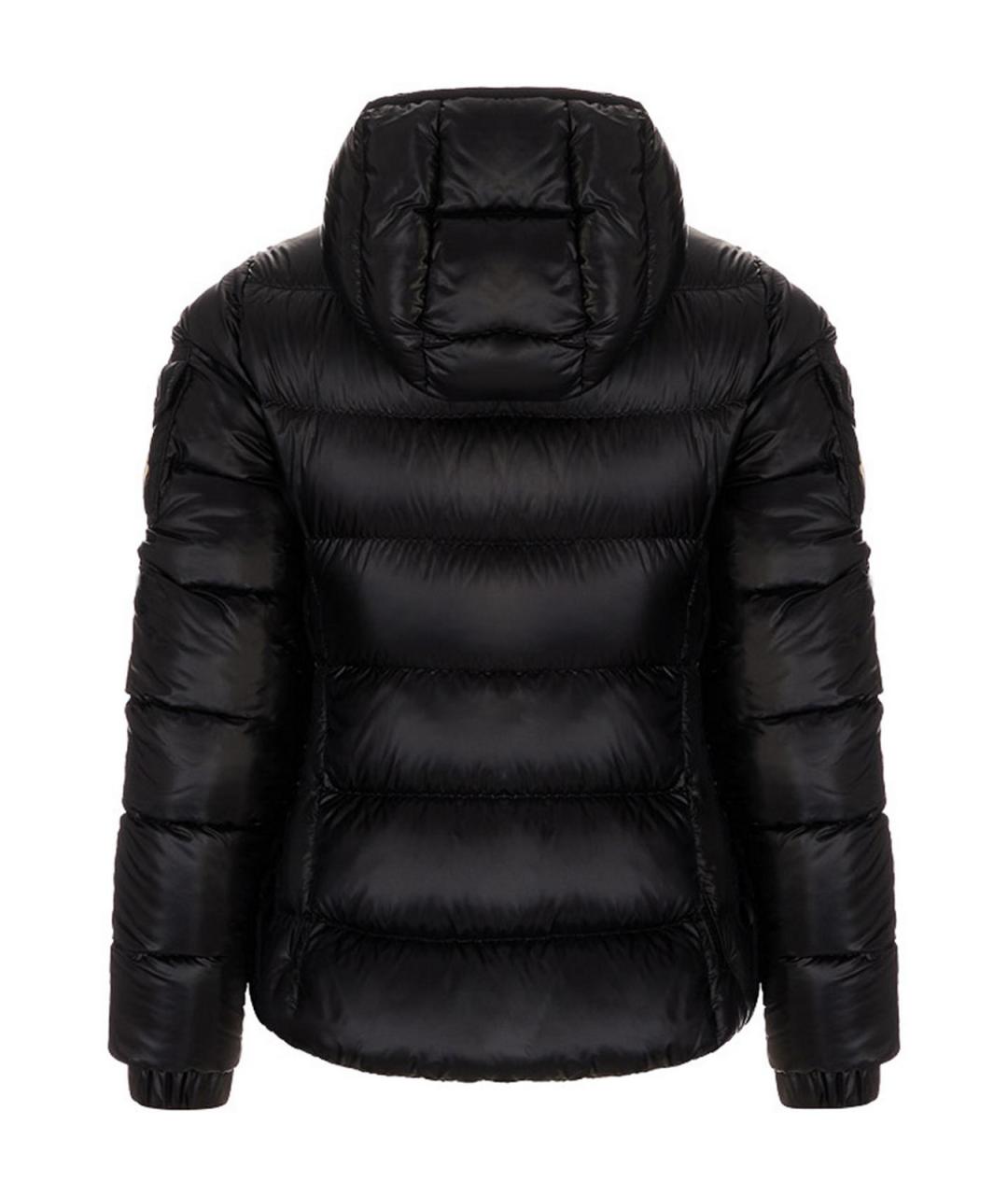 MONCLER Черный пуховик, фото 2