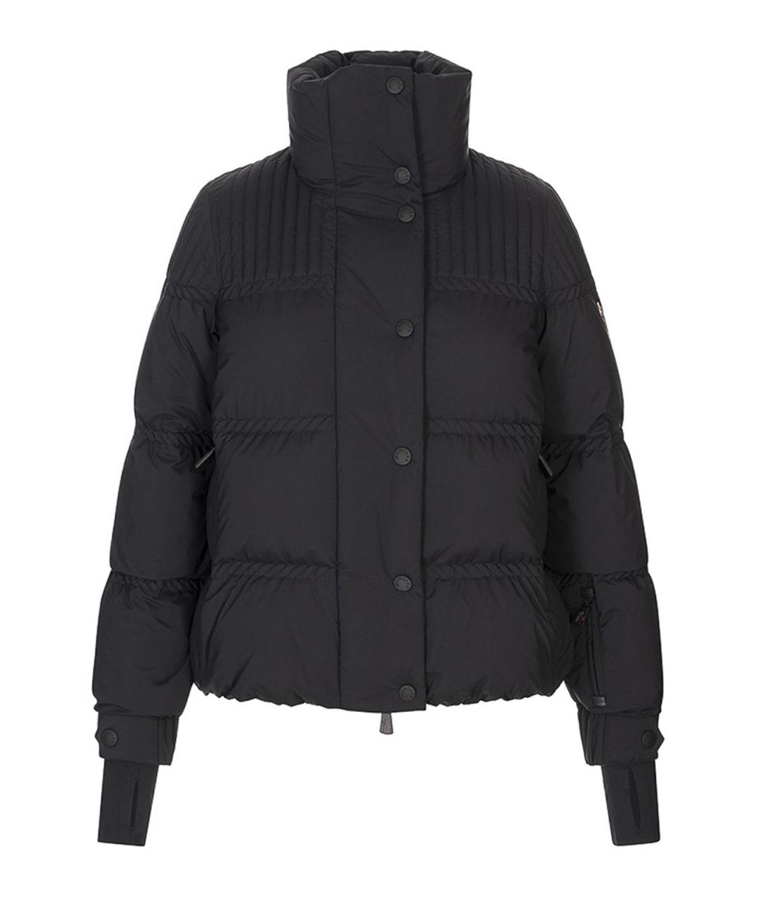 MONCLER Черный пуховик, фото 1