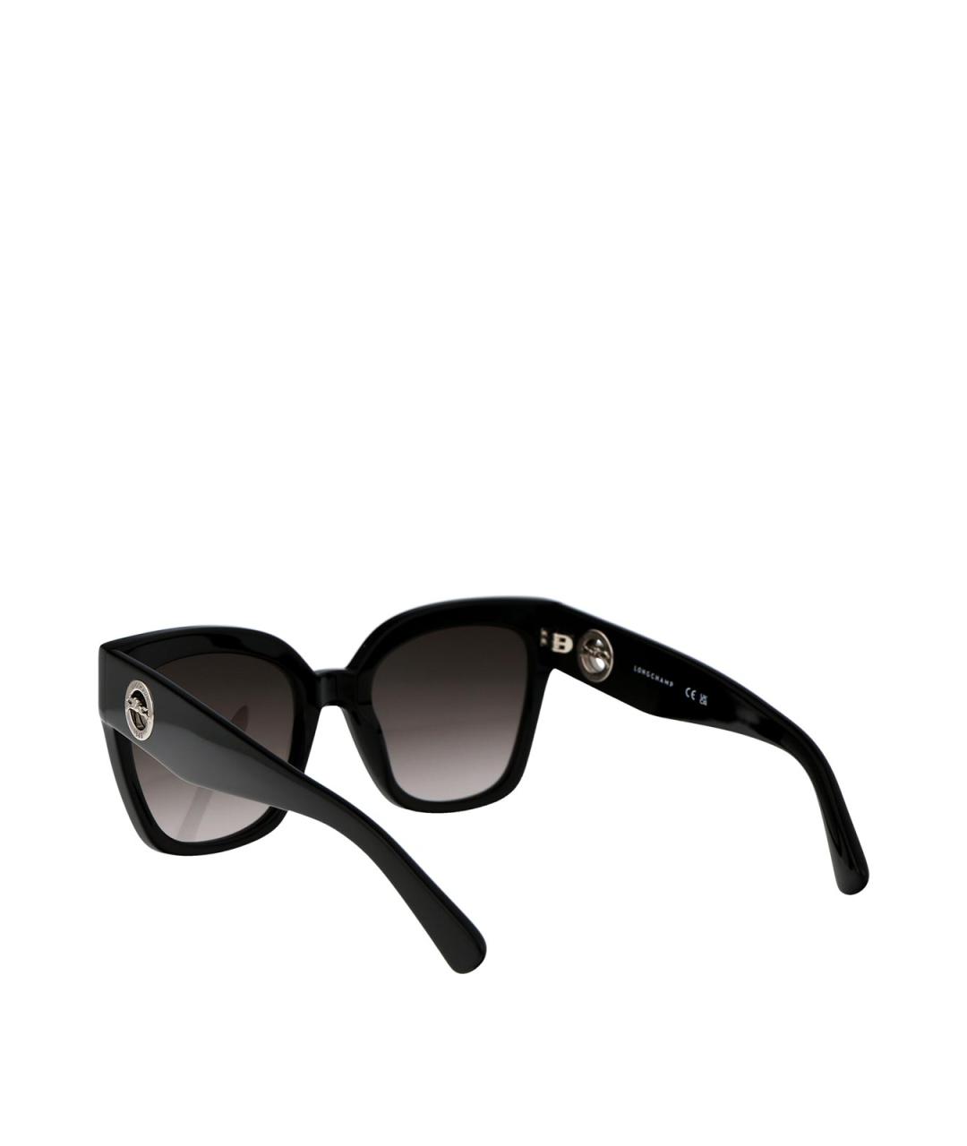 LONGCHAMP Черные солнцезащитные очки, фото 4