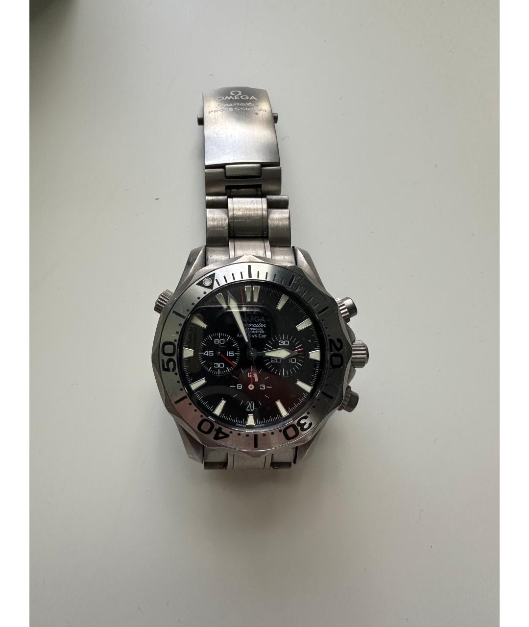 OMEGA Серые часы, фото 2