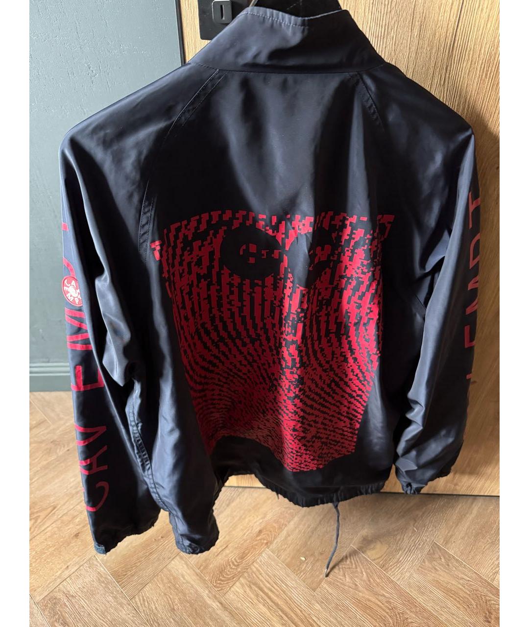 CAV EMPT Темно-синяя полиэстеровая куртка, фото 2