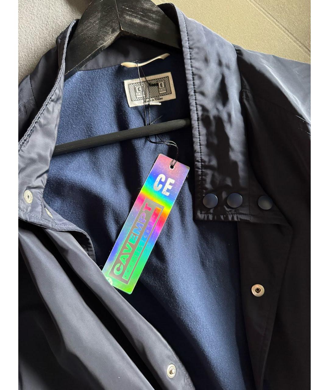 CAV EMPT Темно-синяя полиэстеровая куртка, фото 3