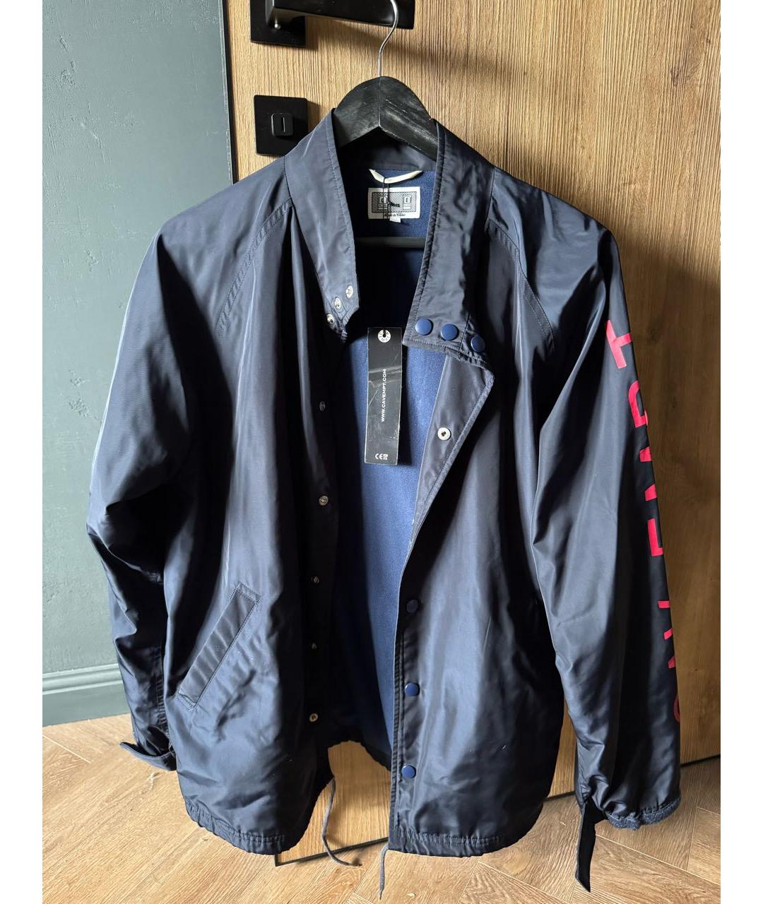 CAV EMPT Темно-синяя полиэстеровая куртка, фото 6