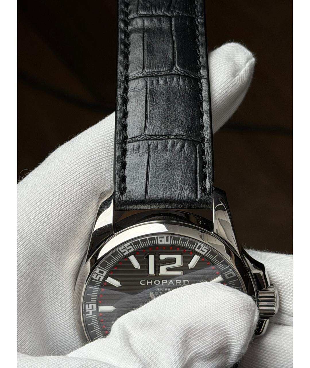 CHOPARD Черные часы, фото 8