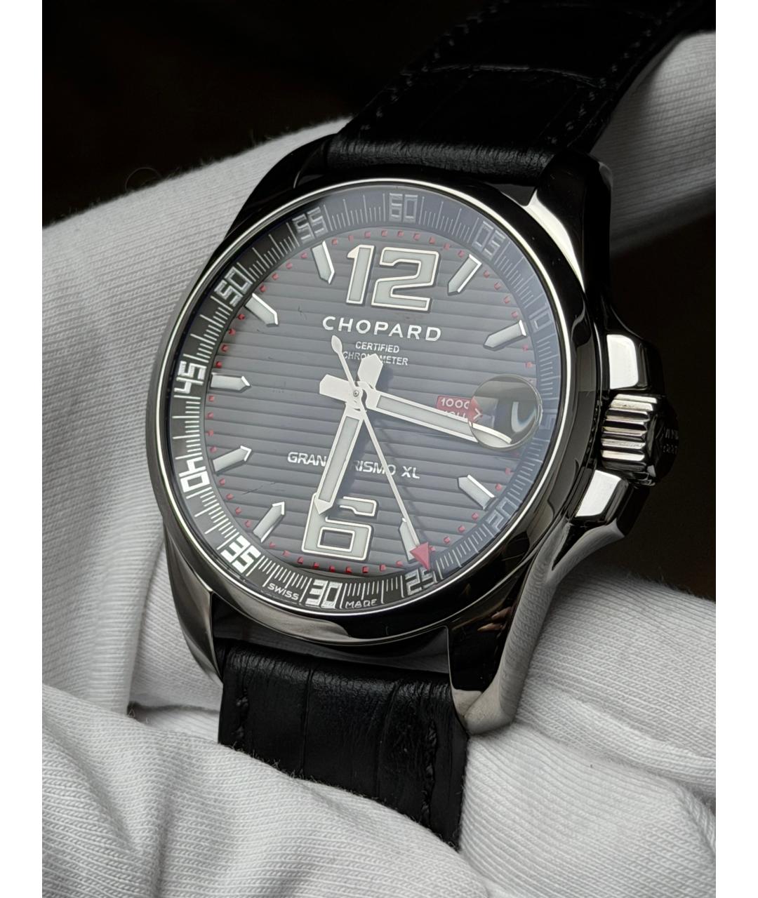 CHOPARD Черные часы, фото 3