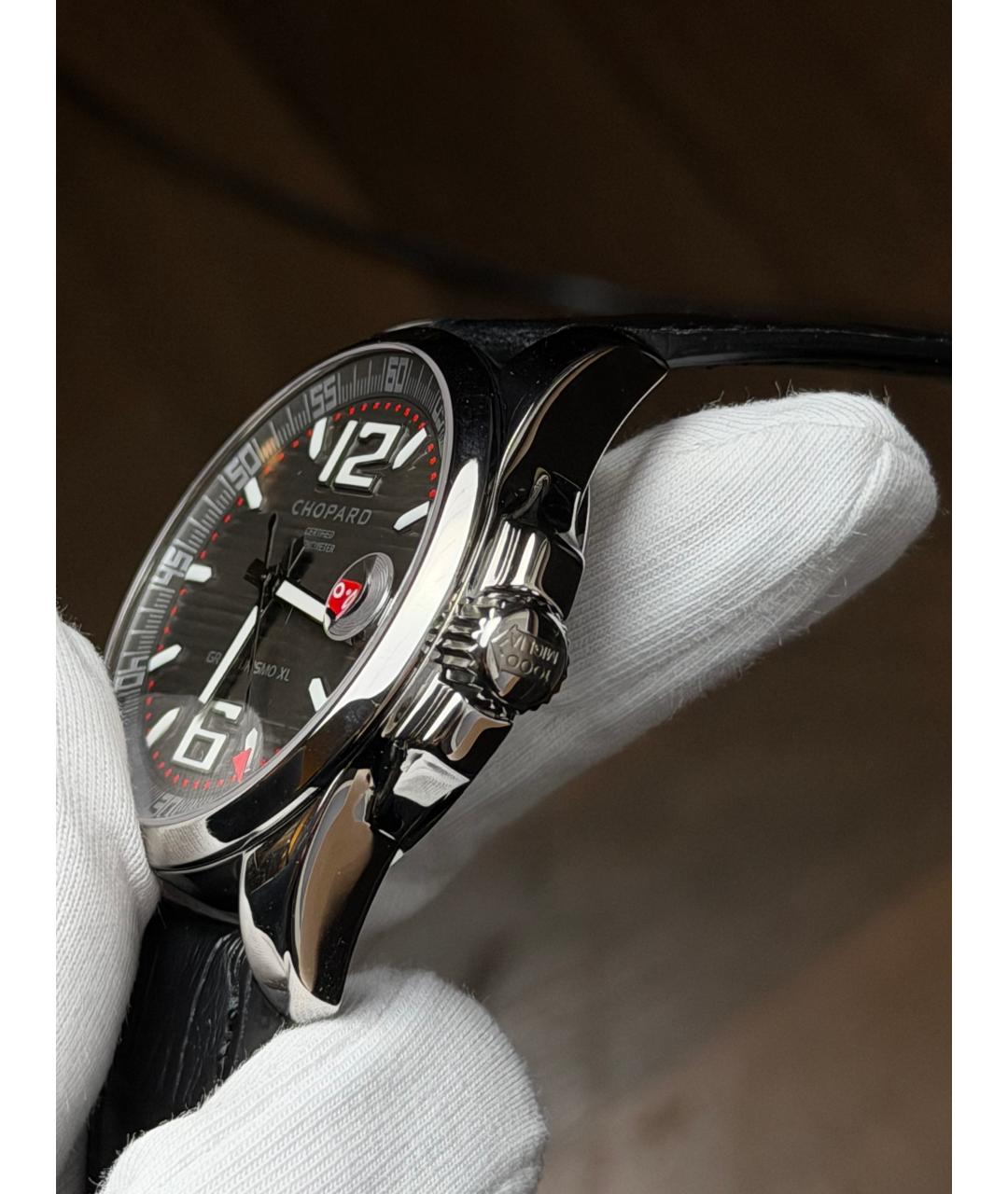 CHOPARD Черные часы, фото 6